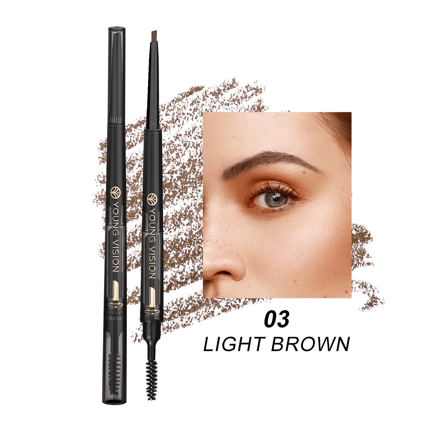 Eyebrow Pencil Waterproof Smear